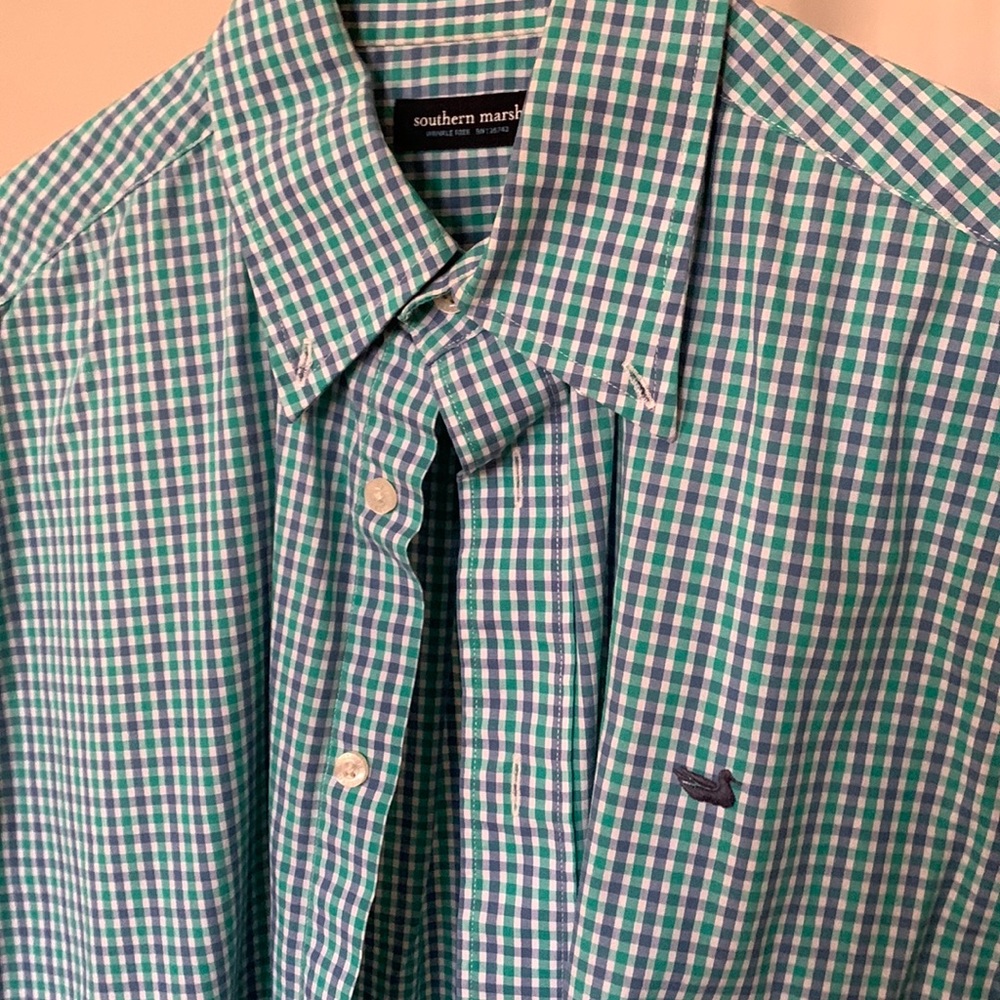 Southern Marsh Button Down Medium - image 1